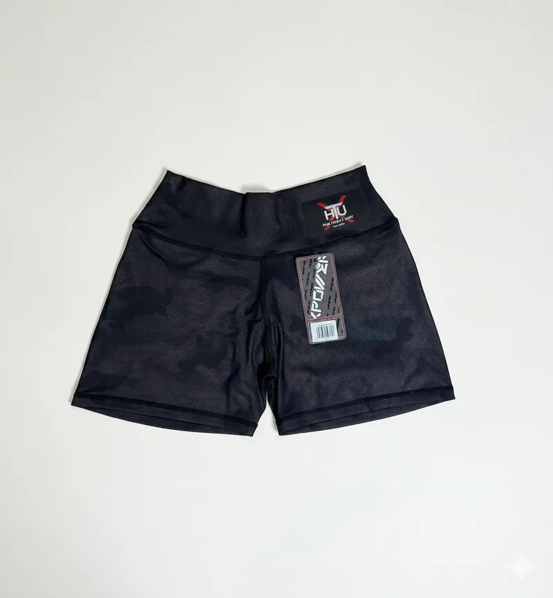 Short negro mujer deportivo gym Colombia – The Heavy Unit